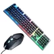 Игровая клавиатура и мышь HOCO GM18 RGB комплект 104 клавиши проводной геймерский сет - изображение 3