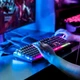 Игровая клавиатура и мышь HOCO GM18 RGB комплект 104 клавиши проводной геймерский сет - изображение 5