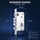 Електронний біометричний замок дверей NaviCat EF21 Light Silver (JDT-0850516) - зображення 6