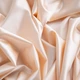 Ткань трикотаж SILKY 160 г/м2 ширина 175 см премиальная блестящая ткань для легинсов и топов нежный персик 5254895 - зображення 3