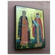 Икона Святой Владимир Великий и Святая Ольга 14 × 19 см - изображение 3