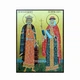Икона Святой Владимир Великий и Святая Ольга 14 × 19 см - изображение 5