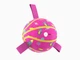 Игрушка для собак Misoko&Co Basketball Ball, 18.5 см, розовый - изображение 1