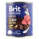 Влажный корм с говядиной для собак Brit Premium Beef and Tripe, 800 гр - изображение 1