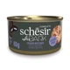 Schesir Cat After Dark Chicken With Duck вологий корм для котів з куркою та качкою 80 гр - зображення 1