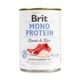Brit Mono Protein Dog Lamb and Rice влажный корм монопротеиновый с ягненком и рисом для взрослых собак 400 гр - изображение 1