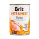 Brit Pate & Meat Dog Turkey влажный корм с индейкой для взрослых собак 400 гр - изображение 1