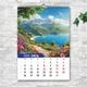 Календарь 2027 А3 настенный перекидной ЧУДЕСНАЯ ПРИРОДА 13 листов ENTERSTORE 42х29.7 см (ART 250189) - изображение 8