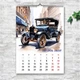 Календарь настенный перекидной АВТОМОБИЛЬНЫЕ ЛЕГЕНДЫ 2027 13 ЛИСТОВ ENTERSTORE 42х29.7 см (ART 250119) - изображение 2