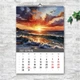 Календарь А3 настенный перекидной ПРИРОДА: ВСЕ СЕЗОНЫ 13 ЛИСТОВ ENTERSTORE 42х29.7 см (ART 250116) - изображение 9