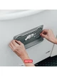 Килимок силіконовий для ласощів і лизання горизонтальний Dexas Snack Distract - Silicone Licking Mat, сірий - зображення 3