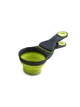 Мерный стакан для корма Dexas Collapsible KlipScoop складной на клипсе 480 мл зеленый - изображение 1