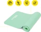 Коврик спортивный Cornix NBR для йоги и фитнеса 183 x 61 x 1 cм Light Green (XR-0491) - изображение 5
