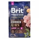 Корм Brit Premium Dog Junior S сухой с курицей для щенков и молодых собак мелких пород 3 кг - изображение 1