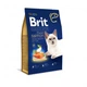 Корм Brit Premium by Nature Cat Adult Salmon сухий з лососем для дорослих котів 8.0 кг - зображення 1