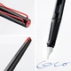 Ручка чорнильна LAMY joy чорна 1,5 T10 сині чорнила (4029993) - зображення 4