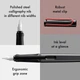 Ручка чорнильна LAMY joy чорна 1,5 T10 сині чорнила (4029993) - зображення 5