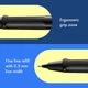 Олівець механічний LAMY safari сяючий чорний 0,5 мм (4000749) - зображення 5