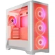 Корпус Modecom VOLCANO EXPANSE S ARGB 4x140mm fans MIDI USB 3.0x2+TYPE-C WHITE без БЖ ATX (AT-EXPANSE-SG-20-000000) - изображение 1