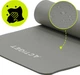 Килимок спортивний Actiget NBR для йоги та фітнесу 183 x 61 x 1 cм Grey (ACT0019) - зображення 5