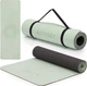 Коврик спортивный Actiget TPE для йоги и фитнеса 183 x 61 x 0.6 см Mint/Black (ACT0022) - изображение 1