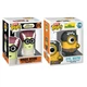 Набір ігрових фігурок 2 шт. Посіпаки Кевін і Пірат вініл 2,5 см - зображення 2