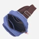 Сумка-слінг через плече чоловіча тканинна Vintage 21232 Синя (leather-21232) - изображение 5