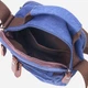 Сумка кросс боди через плечо мужская Vintage leather-21246 Синяя - изображение 5