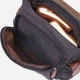 Сумка мессенджер через плечо мужская Vintage leather-21247 Черная - изображение 7