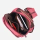 Сумка слинг через плечо мужская Vintage leather-21256 Малиновая - изображение 8