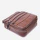 Сумка планшет через плечо мужская из натуральная кожи Vintage leather-21275 Коричневая - изображение 6