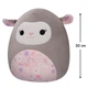 Мягкая игрушка Squishmallows Серое ягненок 30 см Плюш Серый - изображение 2