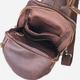 Сумка слинг через плечо мужская из натуральная кожи Vintage leather-21303 Коричневая - изображение 7