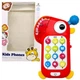 Музыкальный телефон LITTLE TIN LOK красный для детей от 1 года - изображение 1