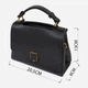 Сумка кросс боди через плечо женская из натуральная кожи Vintage leather-22074 Черная - изображение 6