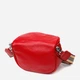 Сумка на пояс бананка женская из натуральная кожи Vintage leather-22081 Красная - изображение 3