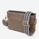 Сумка кросс боді через плече жіноча з натуральної шкіри Vintage leather-22098 Темно-сіра - зображення 1