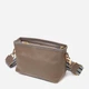 Сумка кросс боді через плече жіноча з натуральної шкіри Vintage leather-22098 Темно-сіра - зображення 3