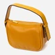 Сумка багет седло женская из натуральная кожи Vintage leather-22100 Желтая - изображение 1