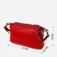 Сумка кросс-боди женская кожаная Vintage leather-22102 Красная - изображение 3