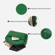 Сумка кросс боди через плечо женская из натуральная кожи Vintage leather-22120 Зеленая - изображение 5