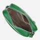 Сумка кросс боди через плечо женская из натуральная кожи Vintage leather-22120 Зеленая - изображение 6