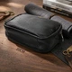 Сумка кросс боди через плечо женская из натуральная кожи Vintage leather-22123 Черная - изображение 14