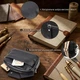 Сумка кросс боди через плечо женская из натуральная кожи Vintage leather-22123 Черная - изображение 17