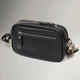 Сумка кросс боди через плечо женская из натуральная кожи Vintage leather-22123 Черная - изображение 20