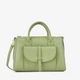 Сумка женская кожаная тоут большая Regina Notte Tote 4286 Светлый хаки - изображение 1