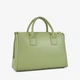 Сумка женская кожаная тоут большая Regina Notte Tote 4286 Светлый хаки - изображение 3