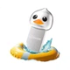 Флешка BIAZE UP-21 32ГБ USB 3.2 мини, серебристая - изображение 1