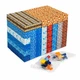 Детский магнитный конструктор-головоломка Magnetic Puzzle 240 деталей с боксом TNT и фигурками Красный - изображение 5