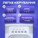 Мини кондиционер настольный вентилятор увлажнитель воздуха миникондиционер Arctic охладитель LED ночник USB Type-C с водяным охлаждением таймером 3 скорости 7 цветов аккумуляторный портативный компактный переносной для дома комнаты офиса 350 мл 5W - изображение 6